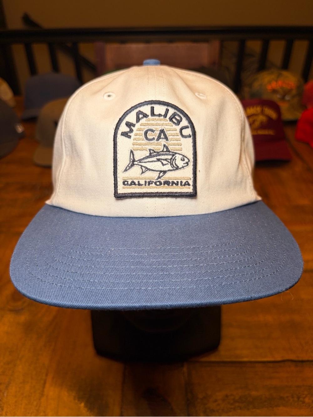 47’ Malibu CA Hat with fish patch